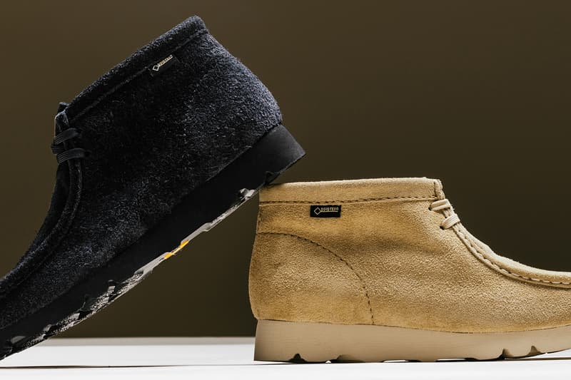 clarks x beams wallabee