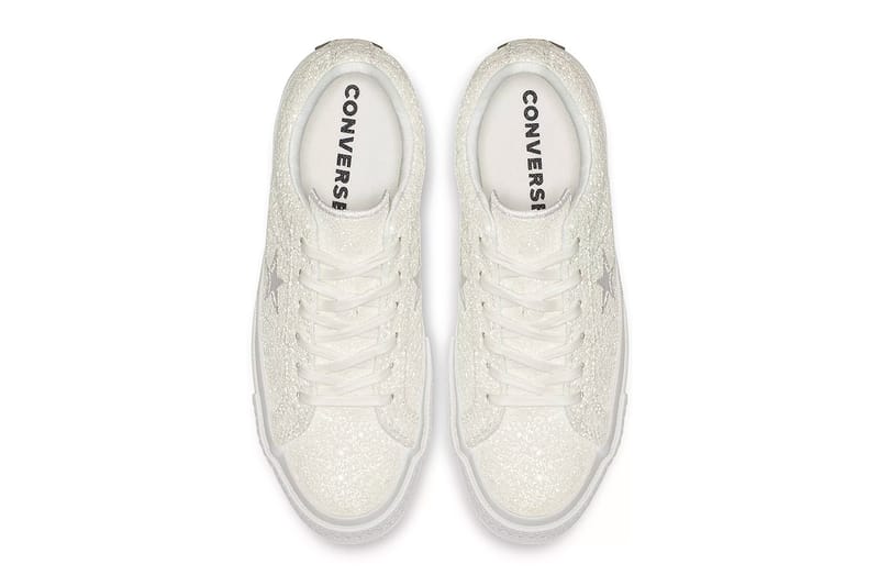 Converse one shop star glitter