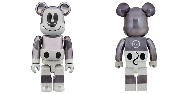 fragment design x Disney Mickey Mouse Be@rbricks | Hypebeast