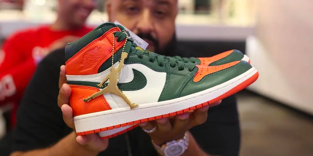 DJ Khaled Solefly x Air Jordan 1 Art Basel Miami Hypebeast