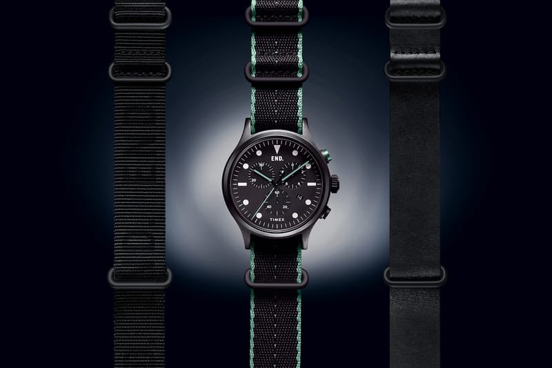 END. x Timex 'Blackout' Timepiece Project.02 | Hypebeast