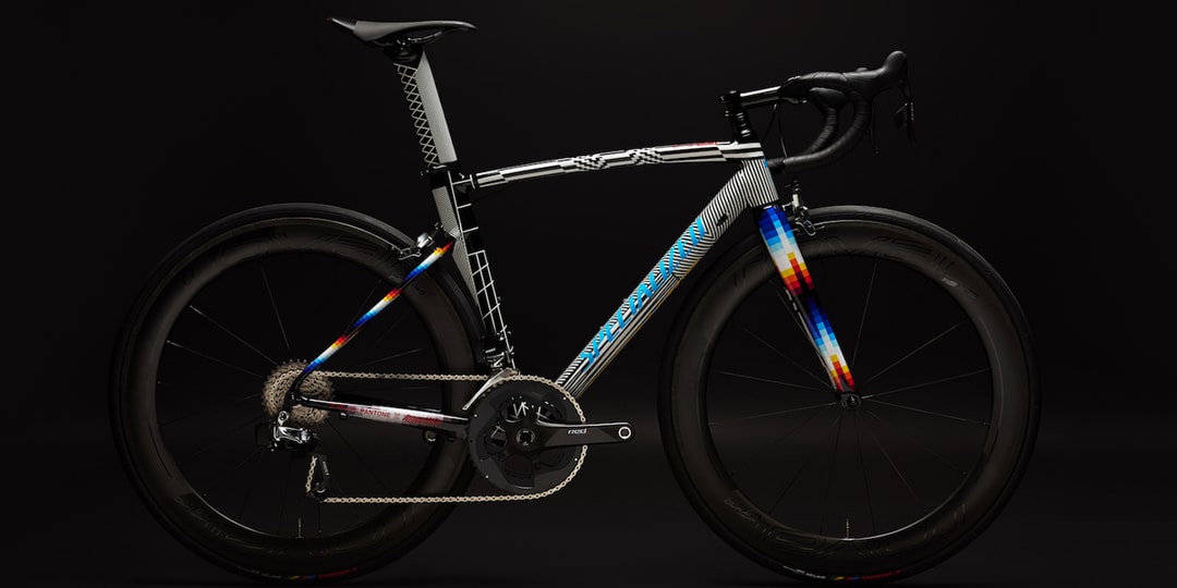 Felipe Pantone обернул велосипед Romance x Specialized блестящей графикой