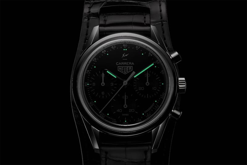 fragment design x TAG Heuer Watch Collaboration Hypebeast