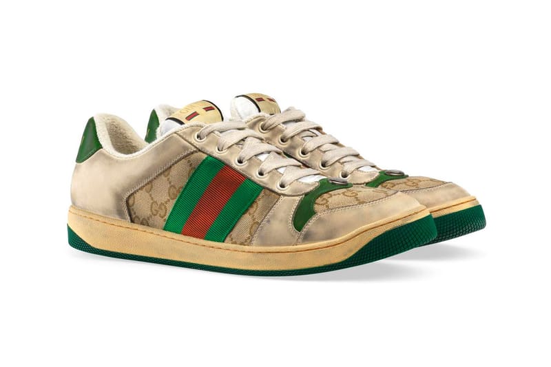 Gucci mens outlet canvas shoes