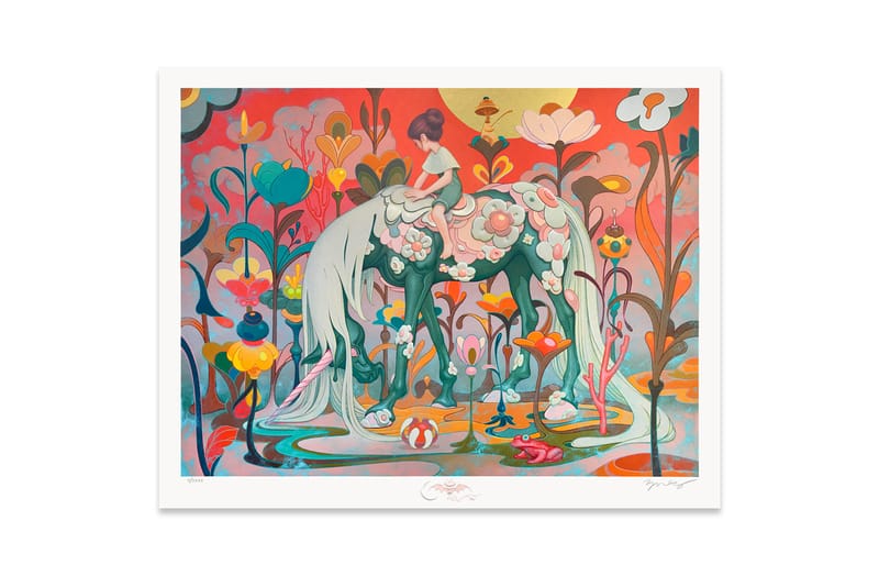 （真作）james jeanのtraveler アート James Jean 'Traveler' Time-Limited Edition Print | Hypebeast