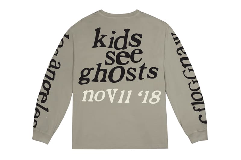 'Kids See Ghosts' Camp Flog Gnaw 2018 Merch Release HYPEBEAST