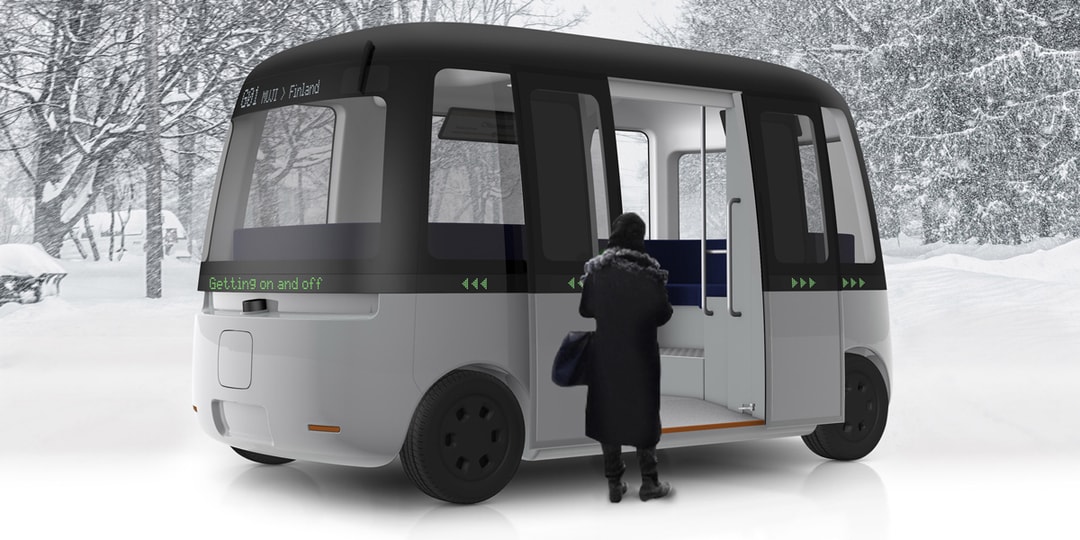 Muji Designs беспилотный маршрутный автобус, созданный для любых погодных условий