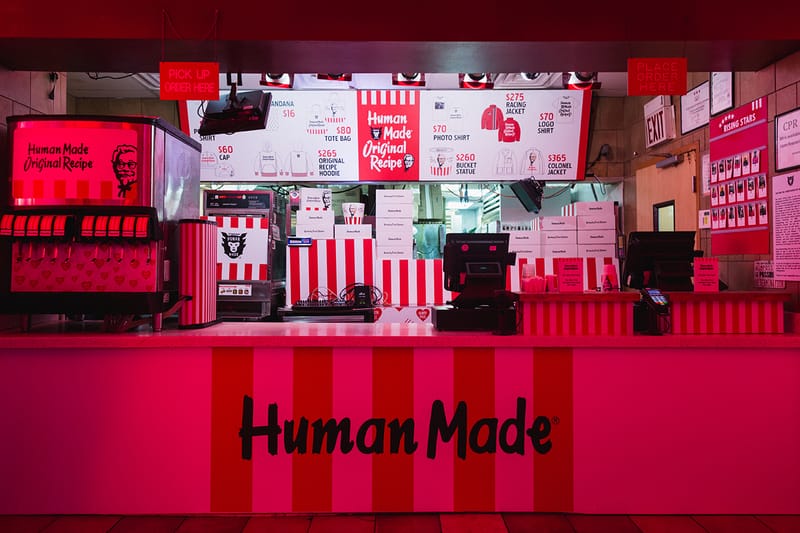 Nigo's HUMAN MADE x KFC Pop-Up Recap | Hypebeast