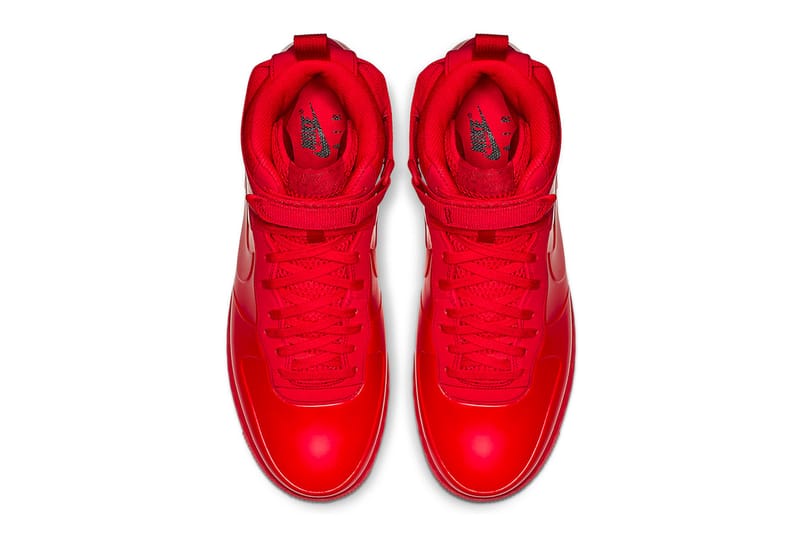 All red outlet nike high tops