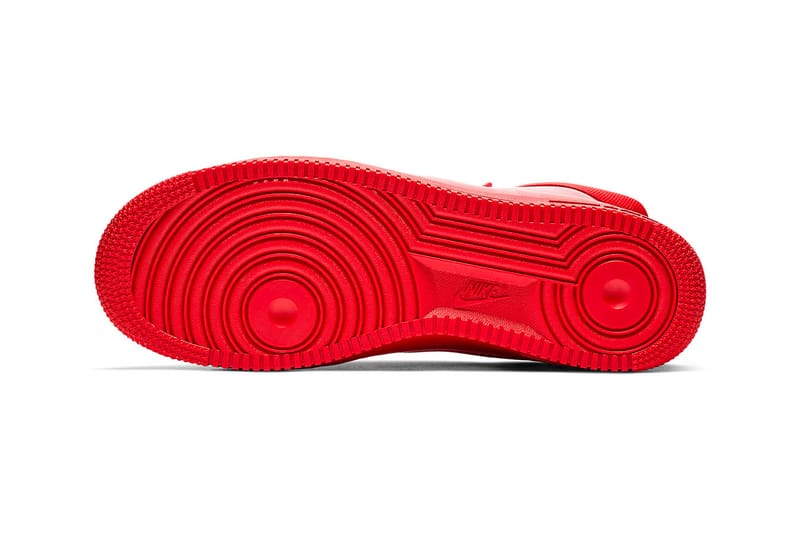 Air force best sale foamposite red