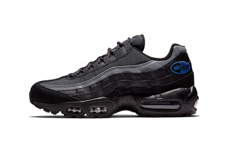 Nike Air Max 95 "Black/Game Royal" w/ Moved Logo HYPEBEAST