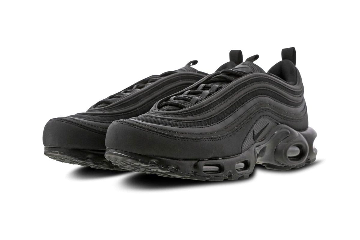 Nike Air Max 97 Tuned 1 Hybrid Triple Black Sale Online, UP TO 53% OFF