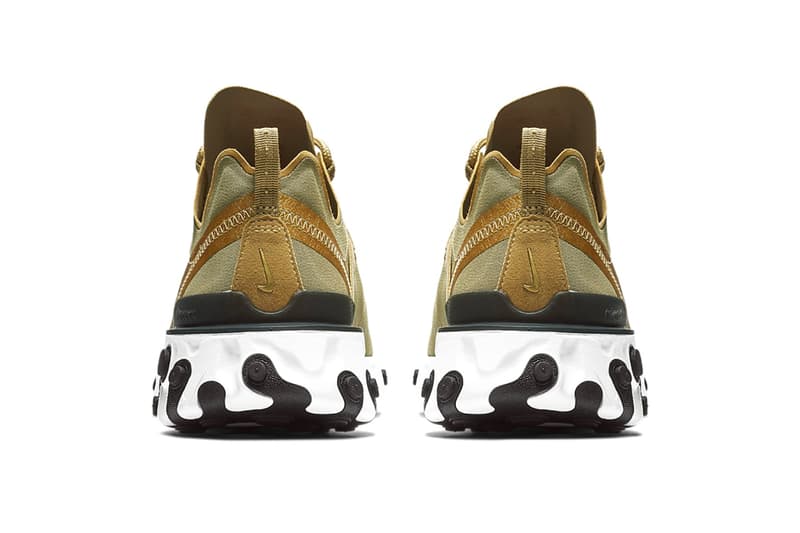 react element 55 metallic gold
