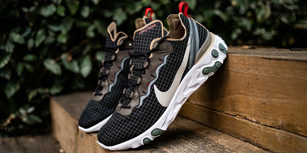 size nike react element 55