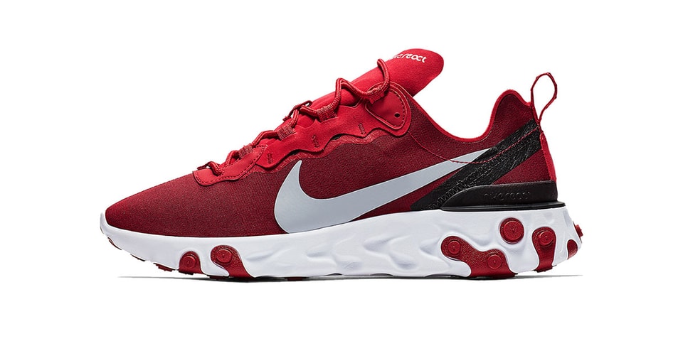 nike react element white red