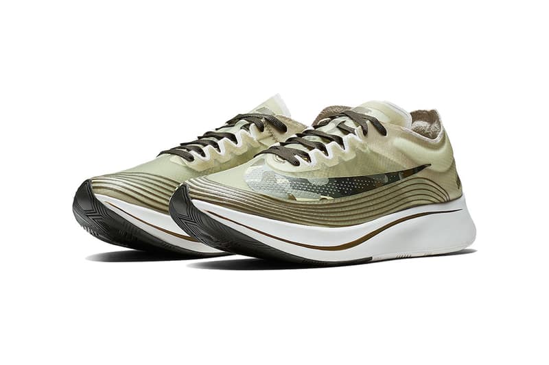 nike zoom fly camo swoosh orange