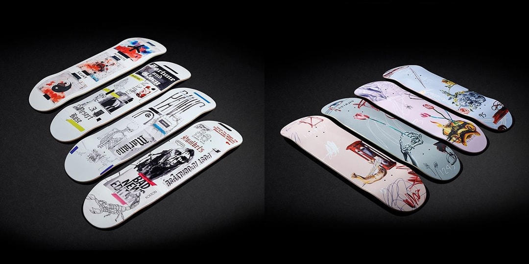 Numbers привлекает художника Отело Джервасио для создания ограниченного выпуска скейт-дек