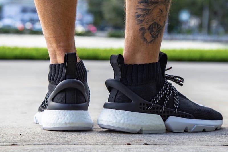 Pharrell x adidas POD System Hu On Foot Look Hypebeast