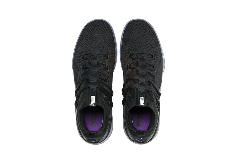 Puma clyde court disrupt on sale purple