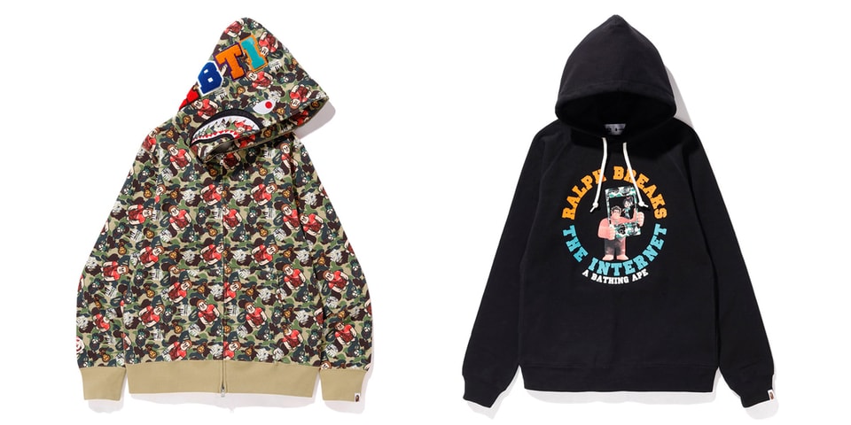 'Ralph Breaks the Internet' x BAPE Collaboration | HYPEBEAST