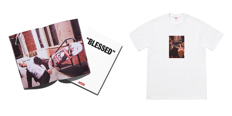 Supreme "BLESSED" DVD T-Shirt Photobook Set | HYPEBEAST