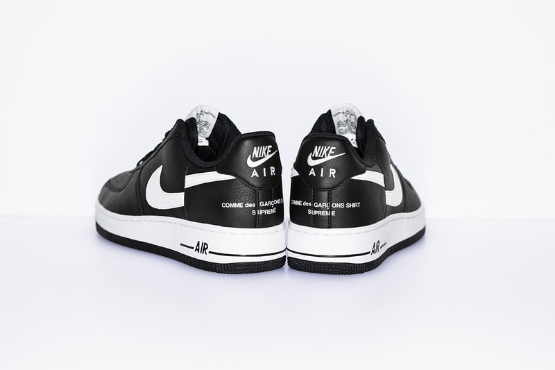 Supreme x Comme des Garcons Shirt x Nike AF1 Official Info | Hypebeast