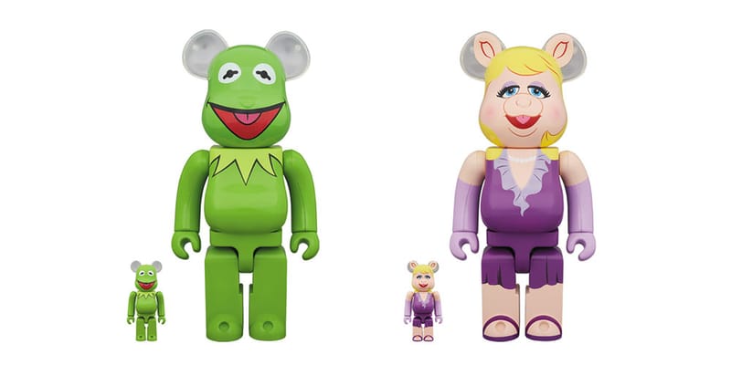 Kermit the Frog & Miss Piggy BE@RBRICK | Hypebeast