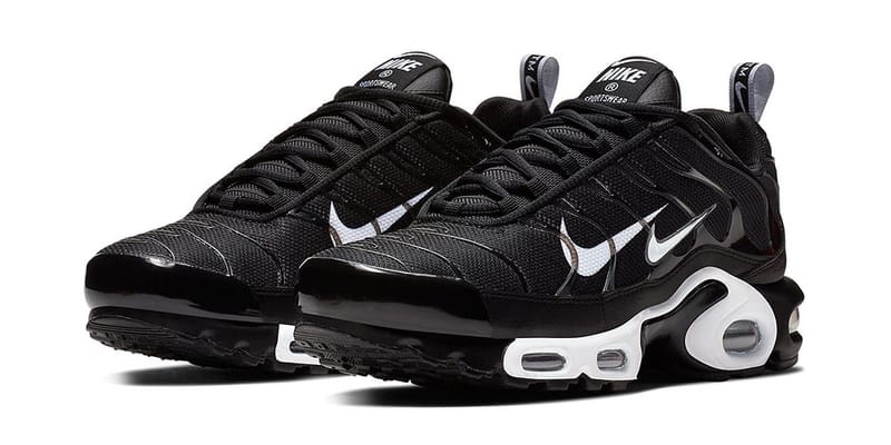 Nike air max cheap black with white tick