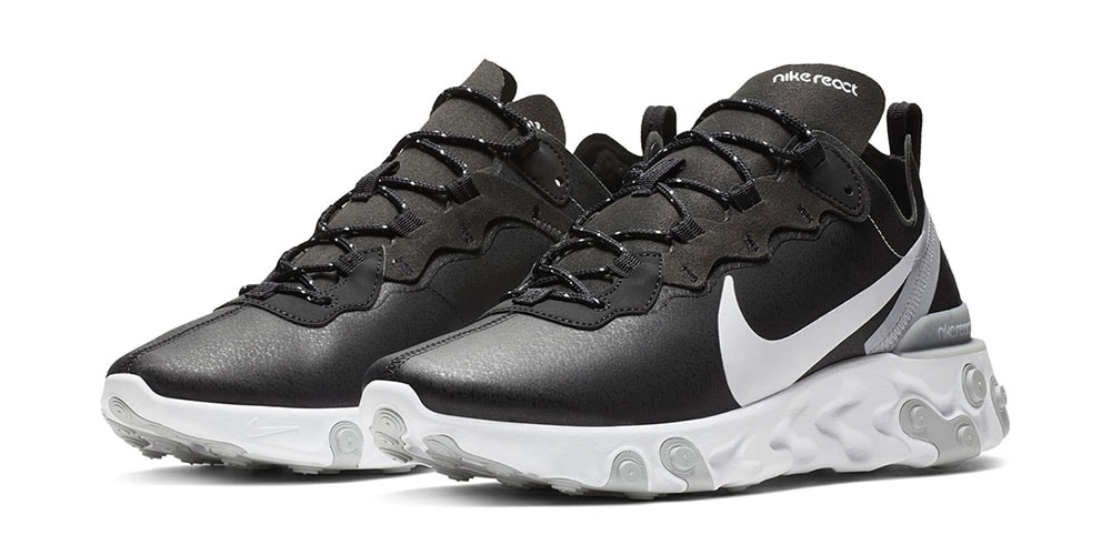 react element 55 black and white