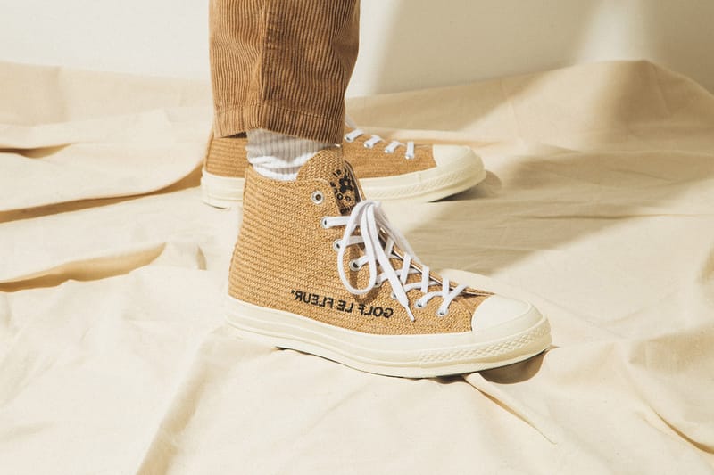 Converse x golf shop le fleur high tops