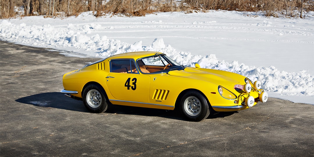 Ультраредкий набор прототипов Ferrari 275 GTB 1964 года выпуска на аукционе