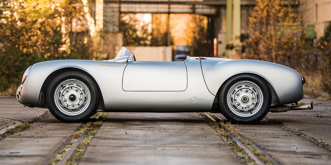 Классический Porsche 550 RS Spyder 1956 года выпуска выставлен на аукцион