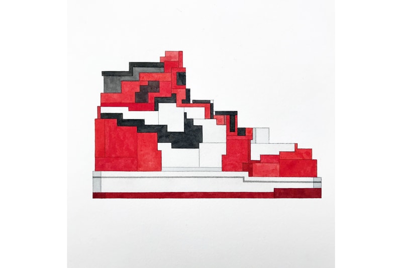 Adam Lister #39 Air Jordan 1 #39 Painting Giveaway Hypebeast