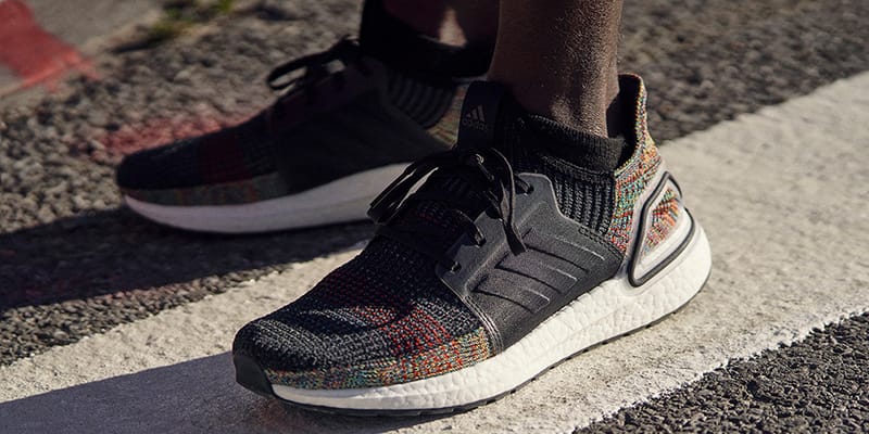 Adidas ultra boost 19 black history sale