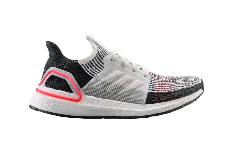 Adidas ultraboost 19 red and white best sale