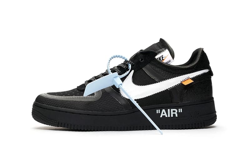 Nike air force 1 store off white low black