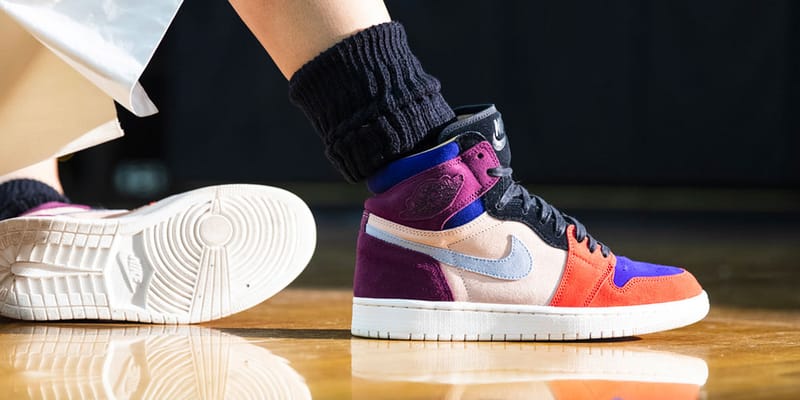 Aleali may x air jordan 1 wmns court lux high top og on sale