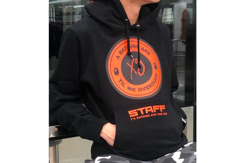 Bape x xo on sale hoodie