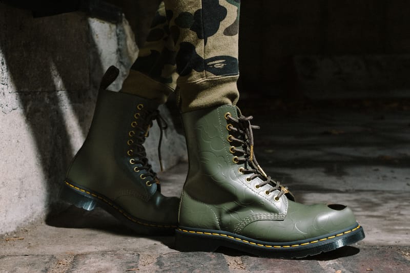 BAPE x Dr. Martens Steel Toe Boots Launch Event | Hypebeast