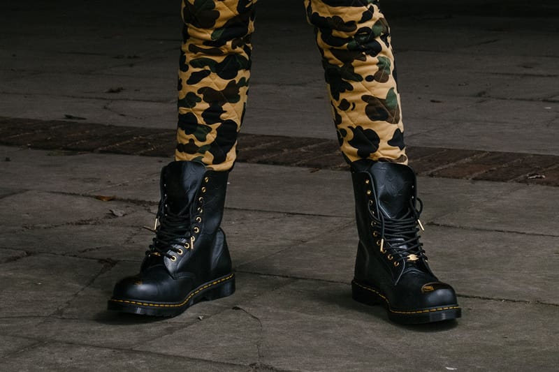 Dr. martens x bape 1490 boot best sale