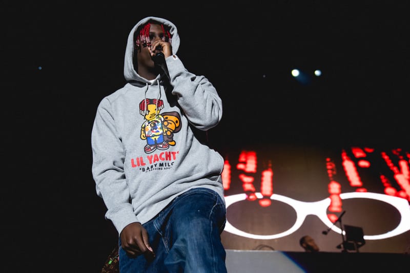 Lil yachty hotsell bape hoodie