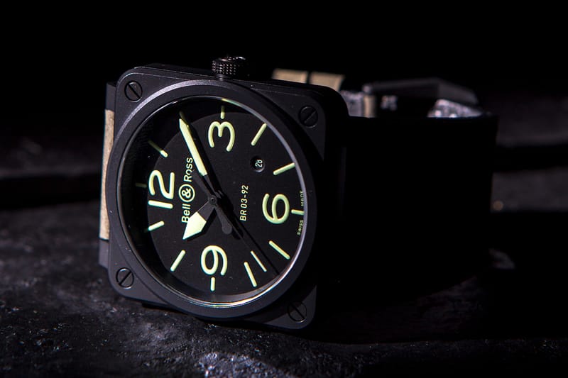 Bell & ross black on sale camo