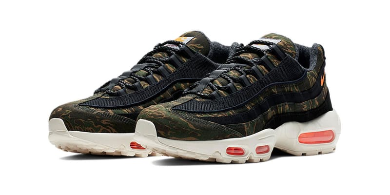 Carhartt x nike air max sale 95 camo green