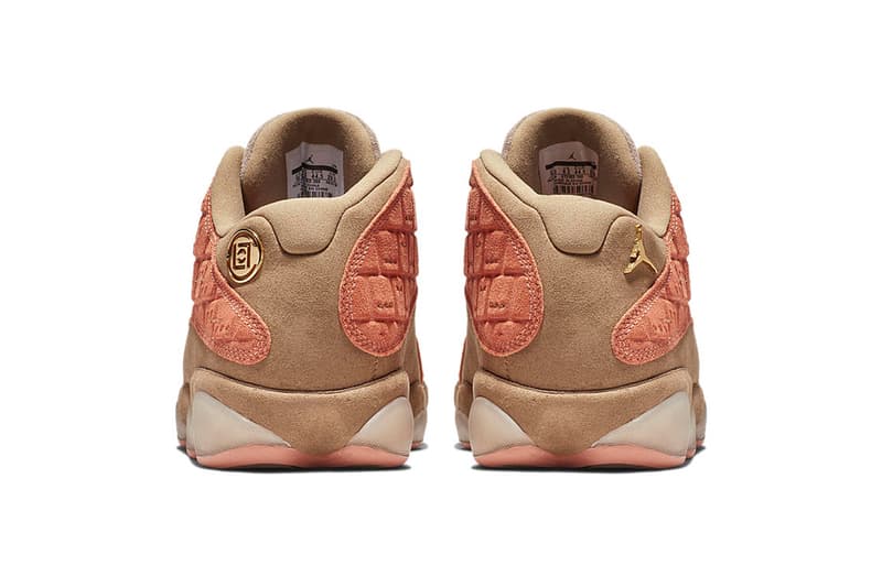 clot x air jordan 13 low terracotta