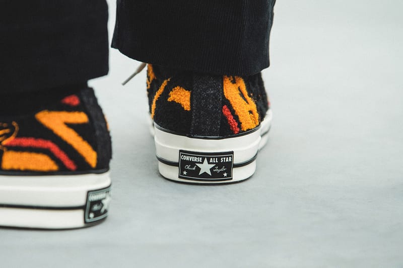 Undefeated x converse hot sale chuck 70 ox