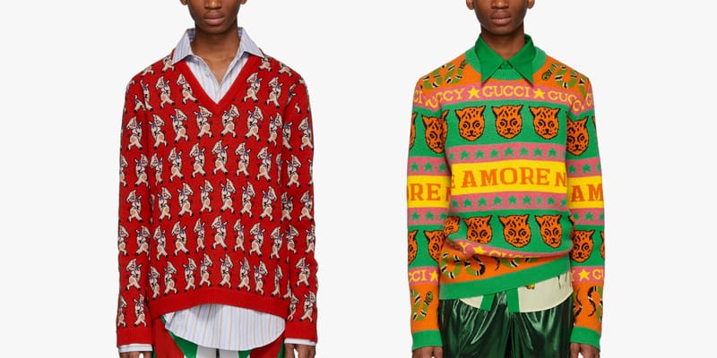 Gucci store ugly sweater