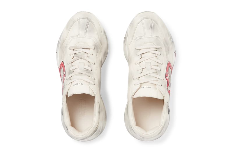 Gucci sneakers lips on sale