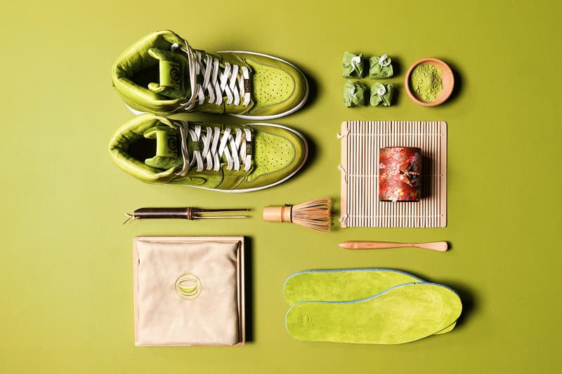 Custom Air Jordan 1 Evokes the Art of Matcha Hypebeast