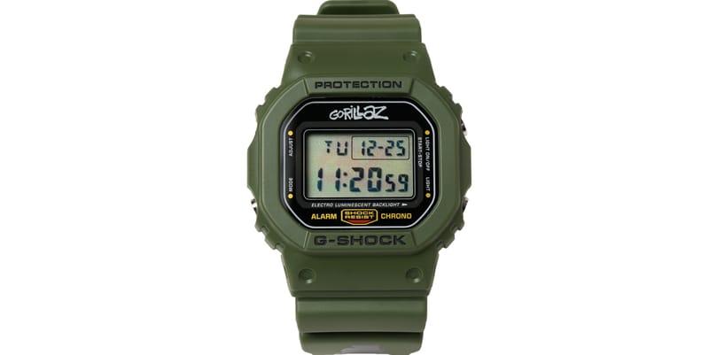 Gorillaz g shock hot sale limited edition