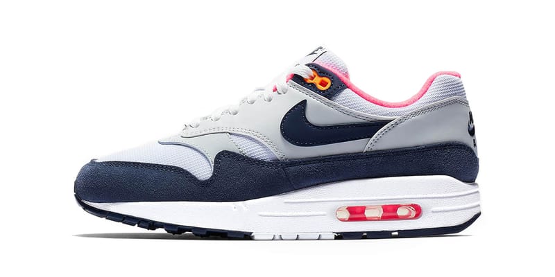 Nike Air Max 1 White/Midnight Navy-Pure Platinum | Hypebeast